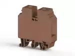 0.0.0.3.04588, Клеммник на DIN-рейку с крышкой 35мм.кв. (коричневый); AVK 35 RDS