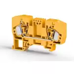 0.0.0.3.06253, Клеммник пружинный 10мм.кв. (желтый); YBK10