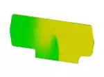 0.0.0.4.46492T, Концевой сегмент на клеммники PYK 2,5C (желт.-зел.); NPP PYK 2,5CT