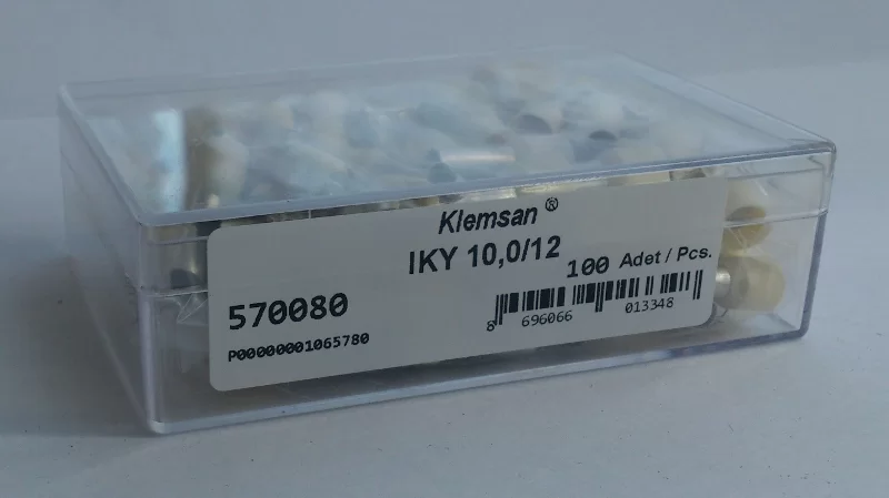 0.0.0.5.70080, Наконечник изолированный IKY 10/12 (огнестойкий)