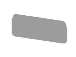 0.0.0.4.64029, Разделитель клеммных групп для  SRD_CTP_PTP 2,5, (серый); APP-SRD_CTP_PTP 2,5
