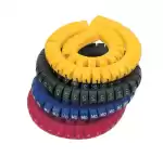 0.0.0.5.19513, Маркировка кабеля (кольцо) KEB 1 (0,5...1,5 мм.кв.), без надписей, (оранжевый),  (уп. 500 шт.) - Снято с производства