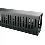 5552580BK, KKD 2580; Перфорированный короб с крышкой, 25x80 (ШxВ) Черный (упак 56 м.)