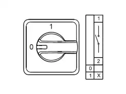 0.0.0.8.00067, CS063271E; Аварийные Переключатели Двухпозиционные (0-1); 2 FAZ 63 A 90°