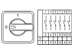 0.0.0.8.00102, CS020274E; Аварийные Переключатели Двухпозиционные (0-1); 6 FAZ 20 A 90°