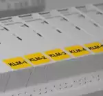 0.0.0.8.08502, KCIP-Y  9X12; Этикетка виниловая, 9x12мм, Желтый, Размер карты 116x165мм
